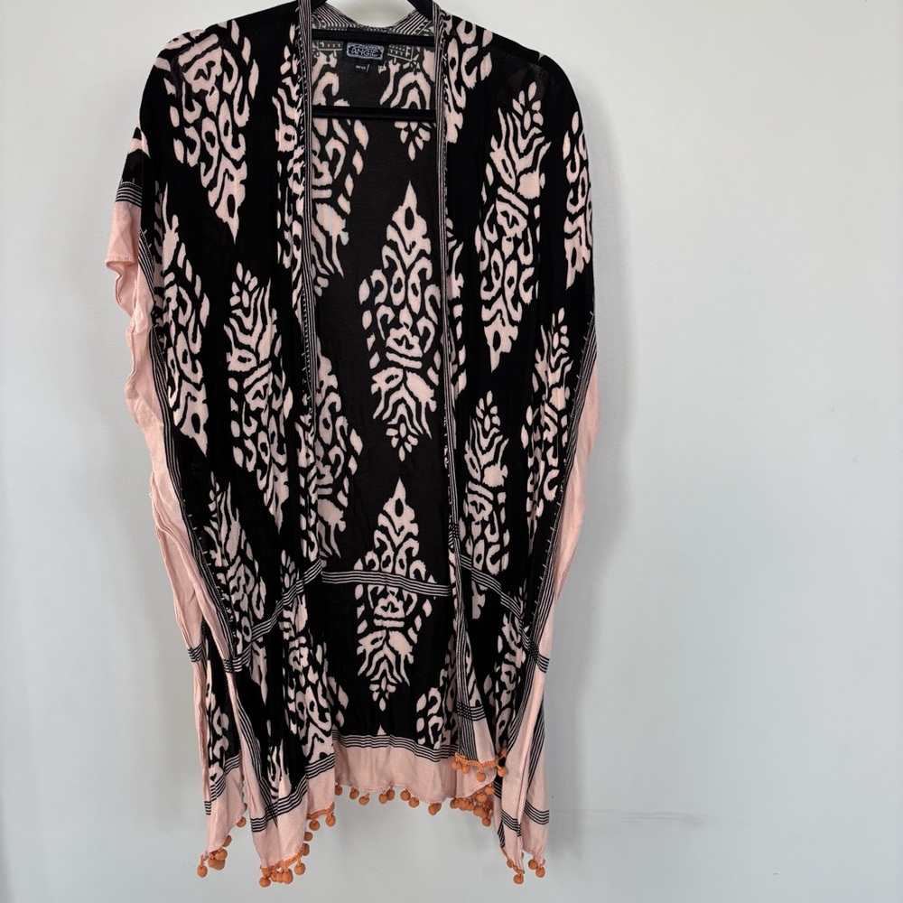 Angie Black‎ and Blush Color Kimono Size OS